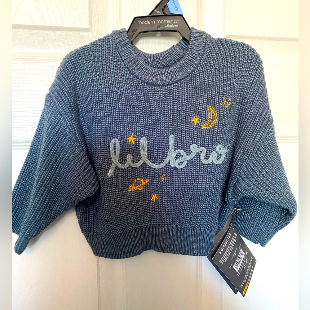 “Lil Bro” Baby Sweater